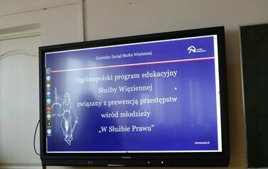 Prezentacja dotycząca Służby Wieziennej