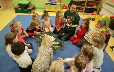 Dzielenie się opłatkiem