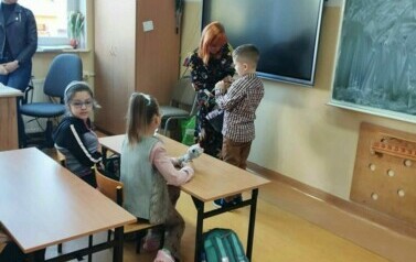 Upominki dla Pań z klasy III od chłopc&oacute;w z grupy 0a
