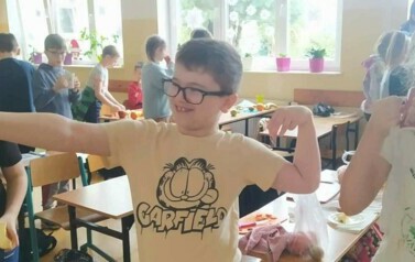 Pyszne soki wykonane prze trzecioklasist&oacute;w