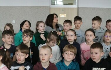Uczniowie Szkoły Podstawowej w Lelisie