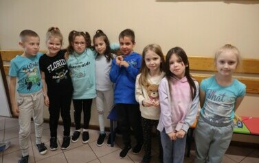 Uczniowie klasy II b