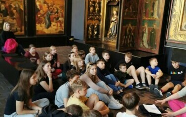 W muzeum Narodowym.
