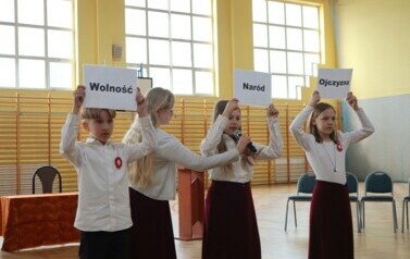 Prezentacja haseł ważnych dla Polak&oacute;w.
