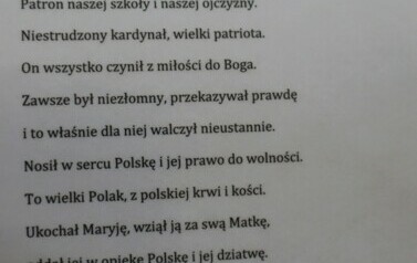 III miejsce &ndash; Marcelina Polkowska, kl. IIa     część literacka, kategoria &ndash; kl. I &ndash; III