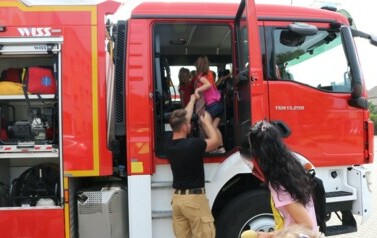 oglądanie wozu strażak&oacute;w 15