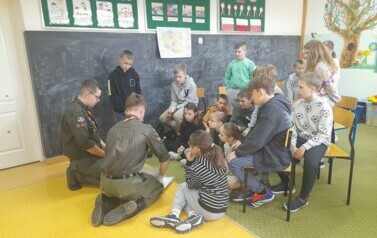 Klasa 5 z harcerzami