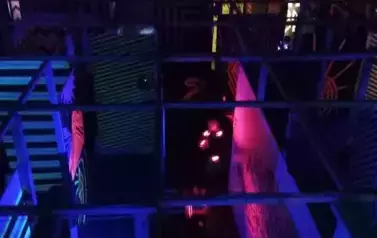Laserowy paintball.