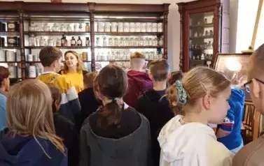 Tak wyglądała kiedyś apteka.