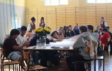 Spotkanie z uczniami z Turcji