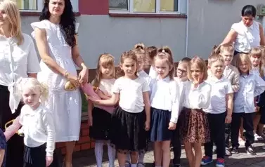 Dzieci z przedszkola.