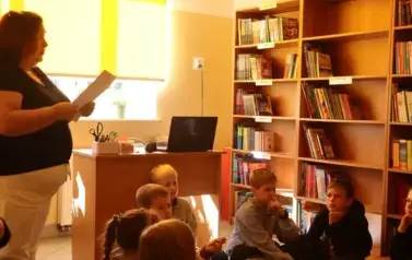 Spotkanie w bibliotece 9