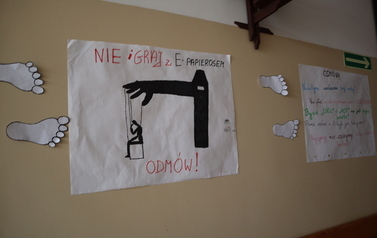 Dzień profilaktyki w szkole Alkohol, papierosy, dopalacze, narkotyki kradną życie 3