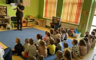 Wizyta pana leśniczego w przedszkolu 9