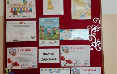 Tablica informacyjna Oddziału Przedszkolnego