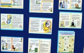 Tablica na temat Konwencji Praw Dziecka_