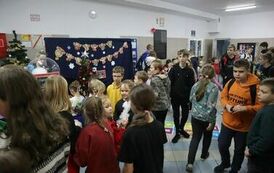 Uczestnicy kiermaszu 