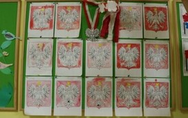 praca plastyczna- Godło Polski