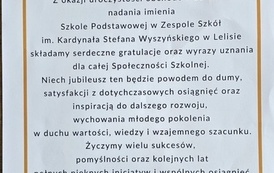 25 lat pod patronatem Kardynała Stefana Wyszyńskiego 4
