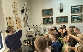 Muzeum Uniwersytetu Medycznego w Białymstoku. Pałac Branickich. Gabinet okulistyczny