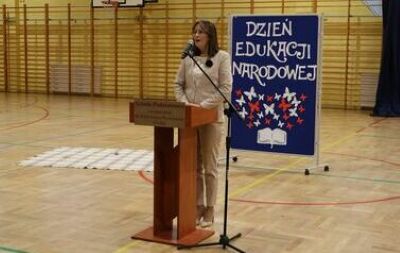14_października_2024_r-_-_przem&oacute;wienie_dyrektor_Marty_Trzcińskiej_z_okazji_Dnia_Edukacji_Narodowej