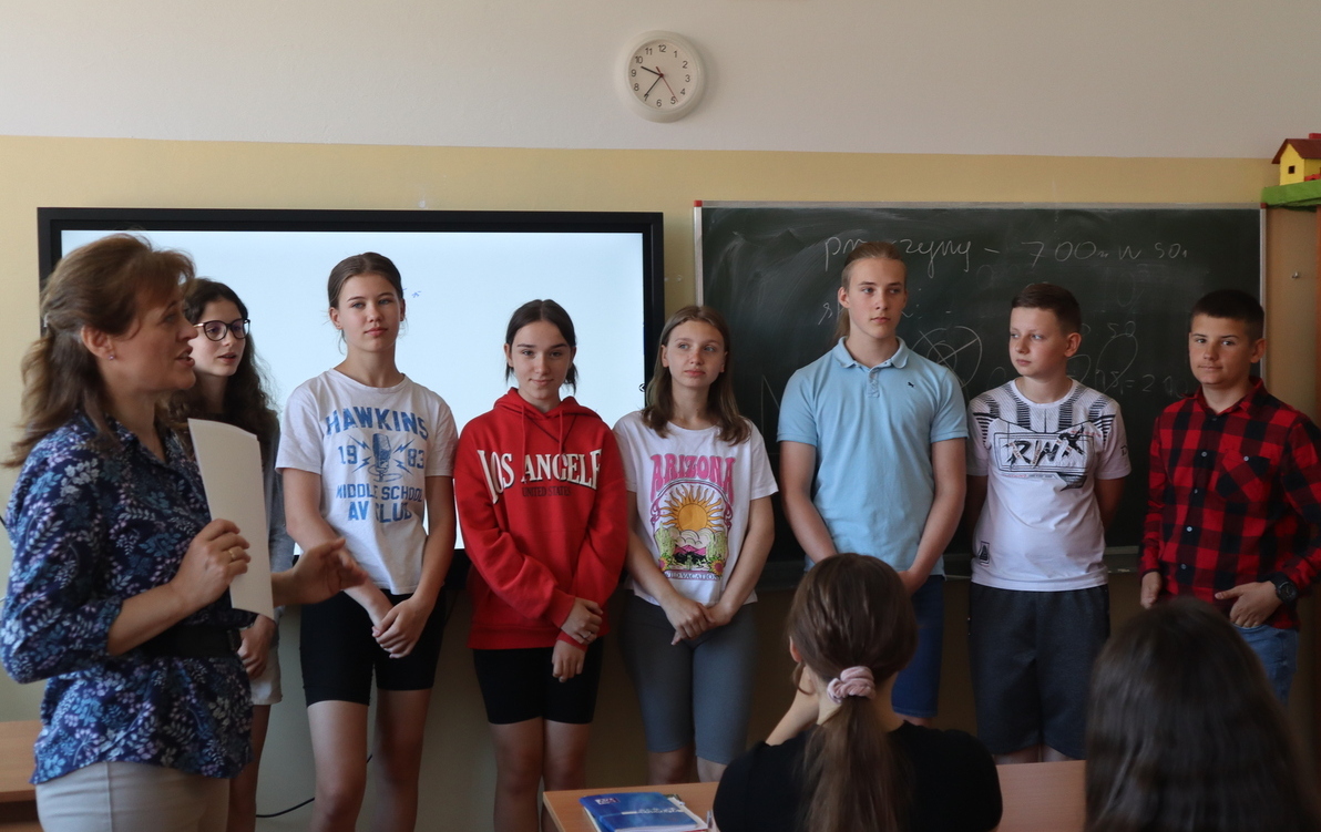 Zdjęcie do Międzyklasowy Konkurs Matematyczny dla klas &oacute;smych