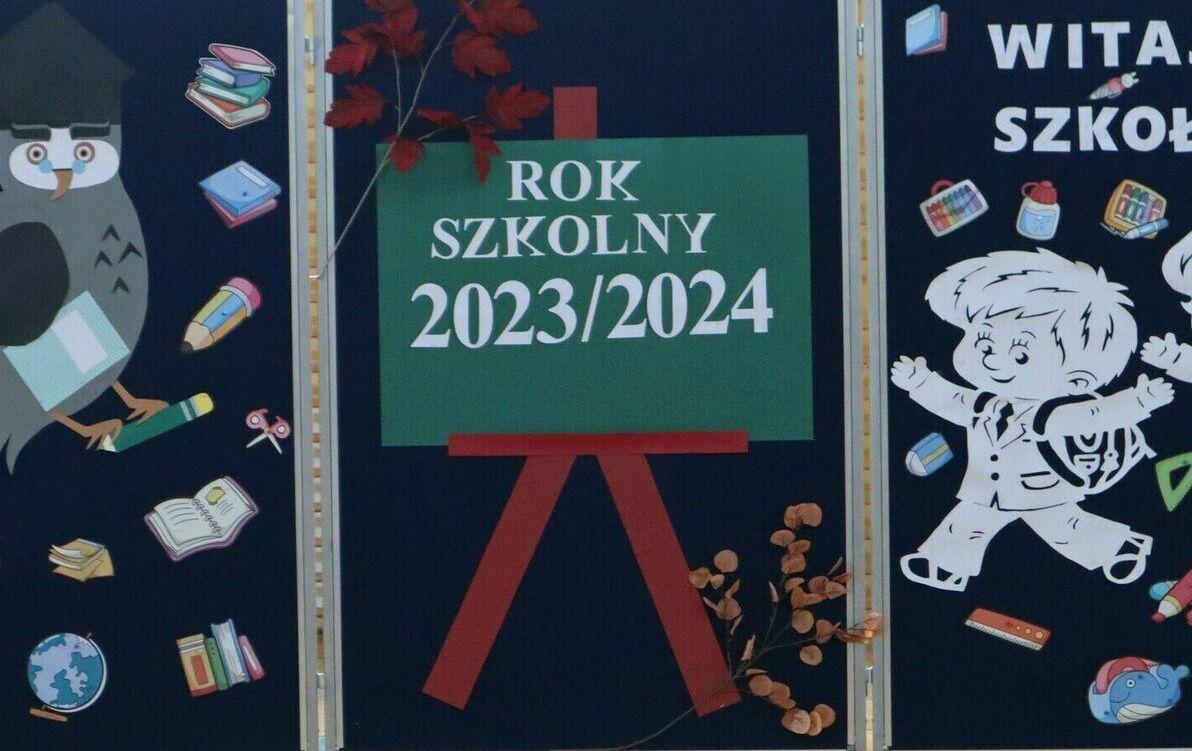 Zdjęcie do 4 września 2023 r. - rozpoczęcie roku szkolnego 2023/2024