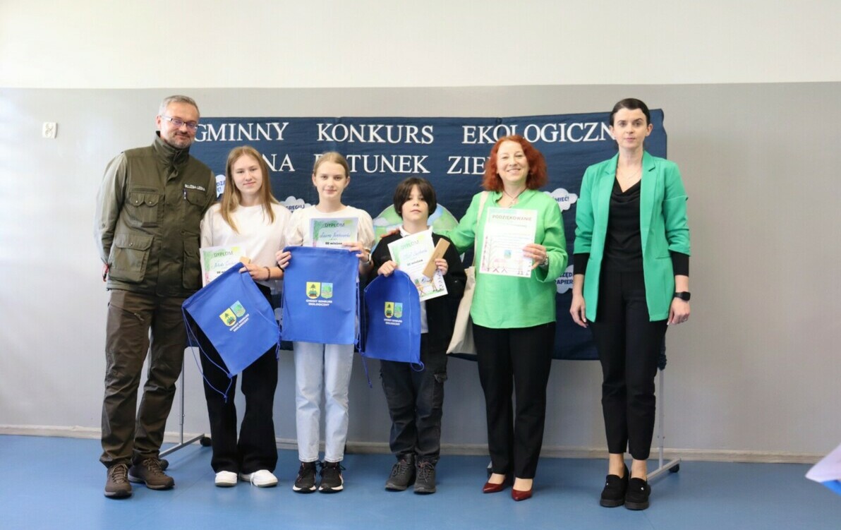 Zdjęcie do III miejsce w gminnym konkursie ekologicznym