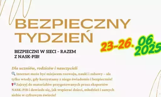 bezpieczny tydzień