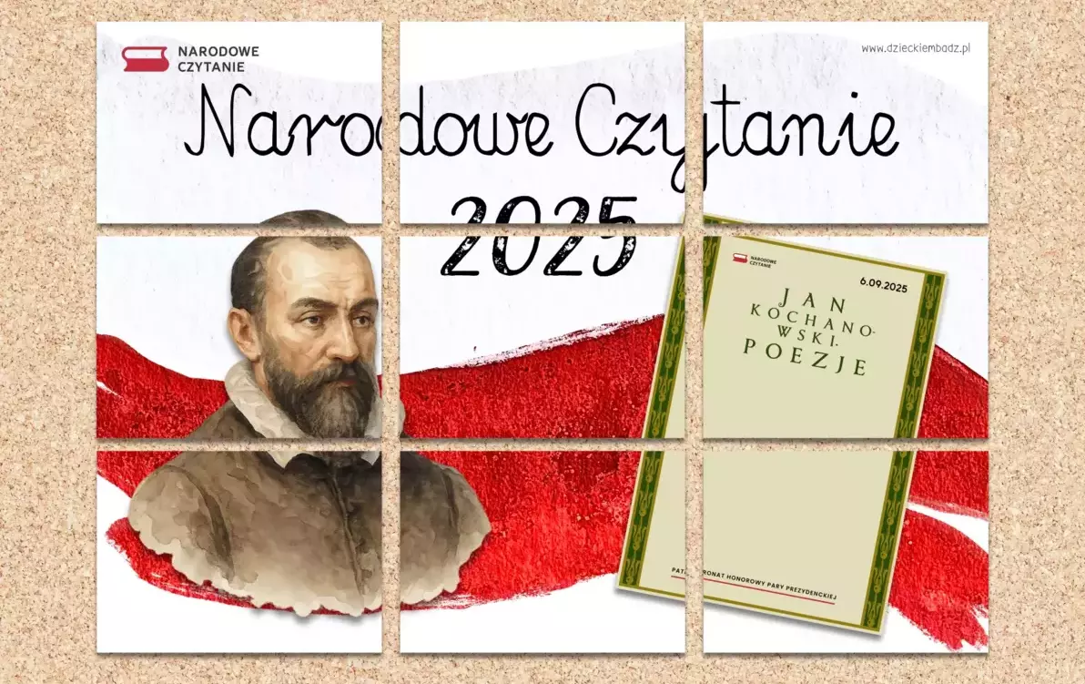 Zdjęcie do Udział uczni&oacute;w kl. VII i VIII w akcji Narodowe Czytanie 2025 - Poezje Jana Kochanowskiego