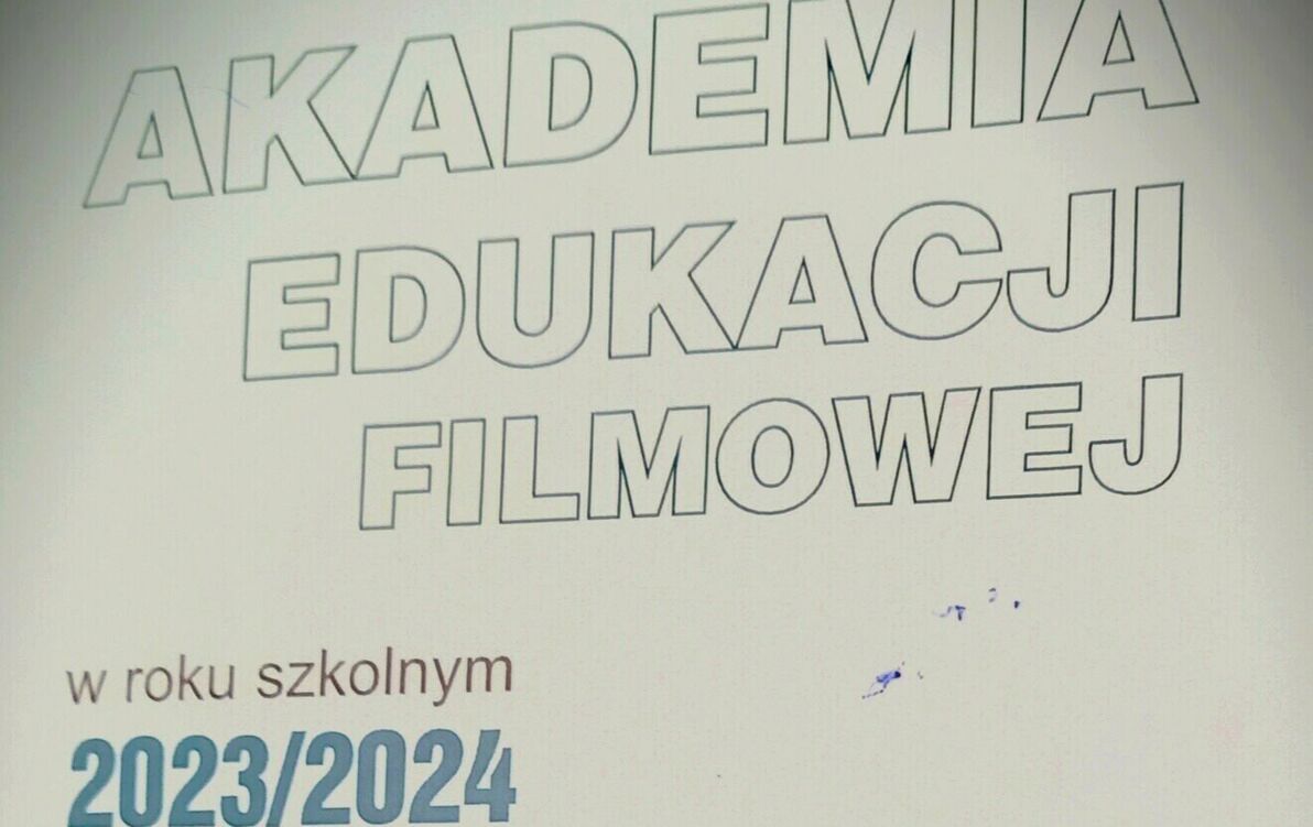 Zdjęcie do Akademia Edukacji Filmowej w roku szkolnym 2023/2024
