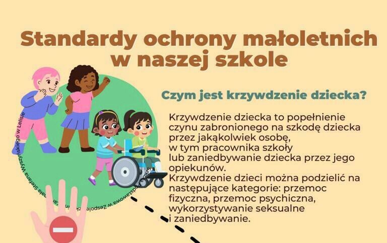Zdjęcie do Standardy ochrony małoletnich w naszej szkole