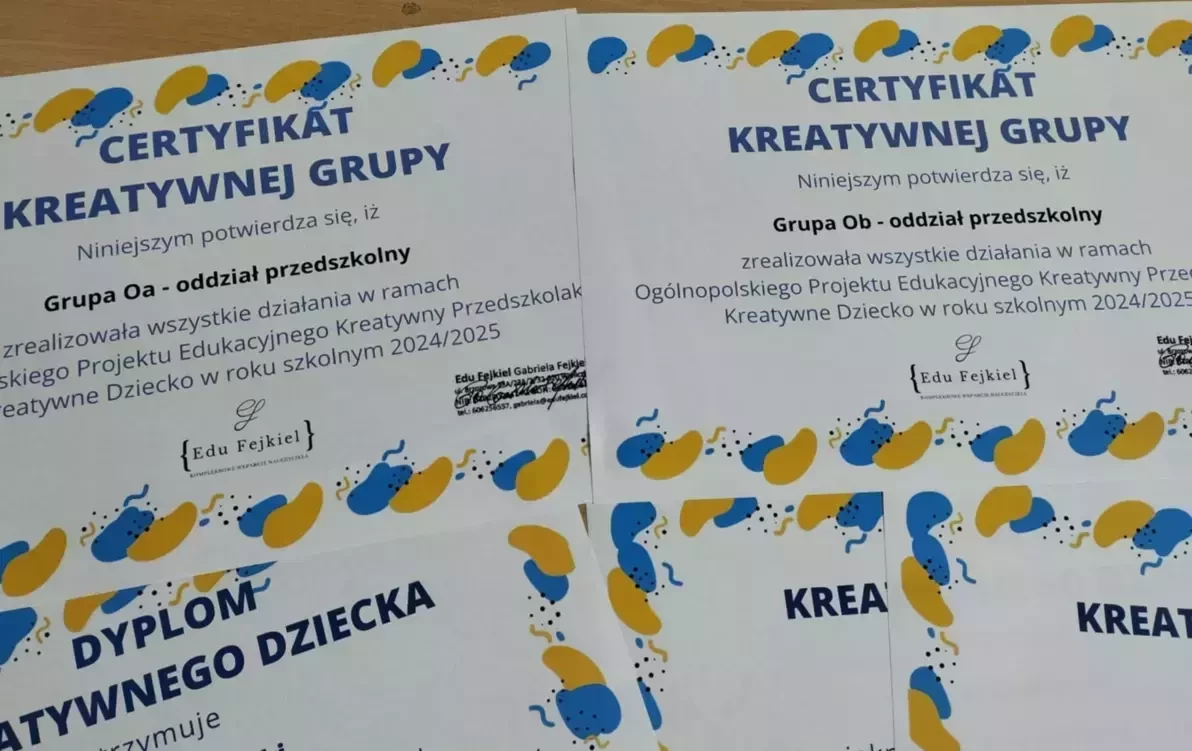 Zdjęcie do Projekty edukacyjne w oddziałach przedszkolnych