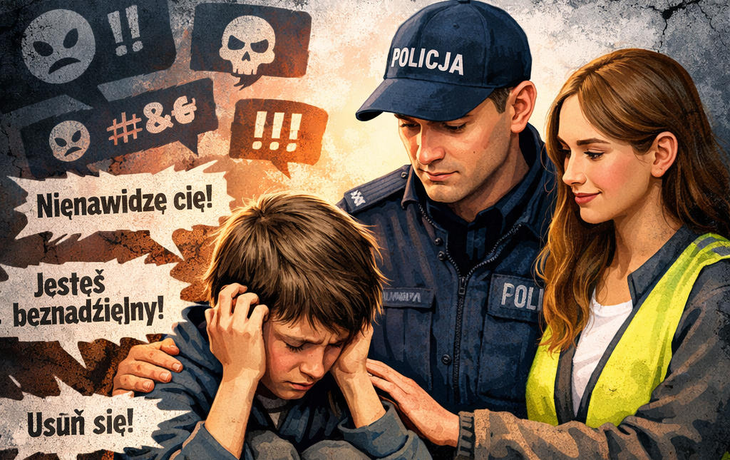 Zdjęcie do Spotkanie z Policją &ndash; &bdquo;Stop hejt! Bezpieczeństwo przede wszystkim&rdquo;