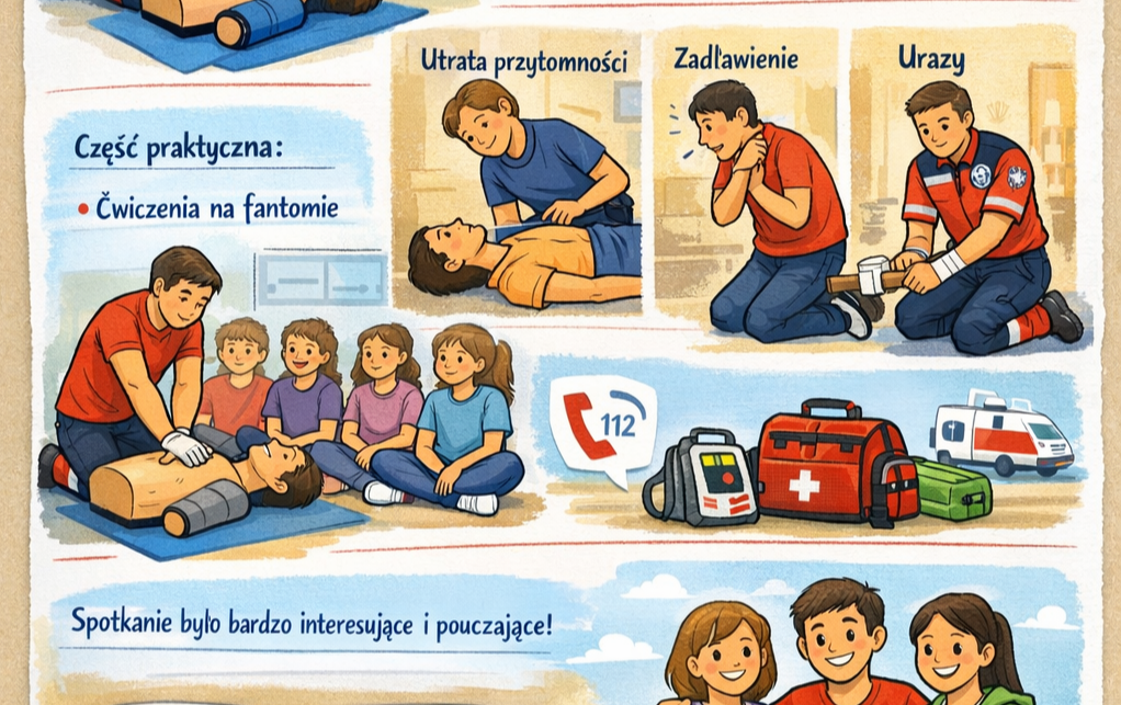 Zdjęcie do Pierwsza pomoc krok po kroku